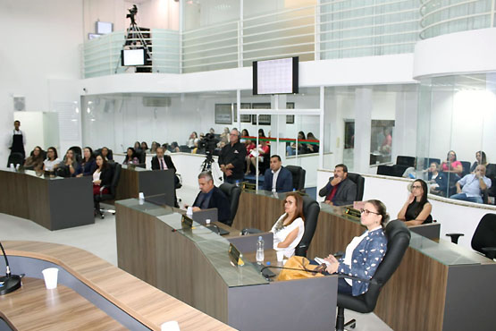 Audiência pública ocorreu na Câmara Municipal de Vereadores de Palhoça